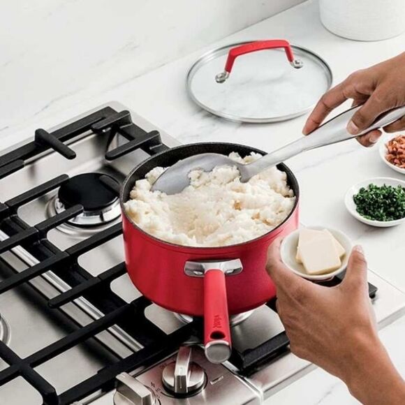Ninja Foodi Neverstick Vivid 2.5 QT Non-Stick Saucepan w/Lid